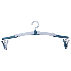 2pcs Portable Folding Clothes Hanger Travel Clothes Hanger Stretch Drying Rack