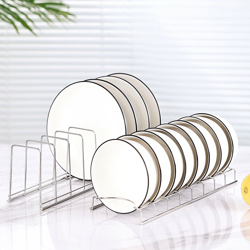 Stainless Steel Kitchen Organizer Dish Rack Drainage Stand