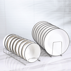 Stainless Steel Kitchen Organizer Dish Rack Drainage Stand