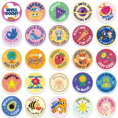 50PCS Reward Stickers For Good Job Vinyl Waterproof Stickers
