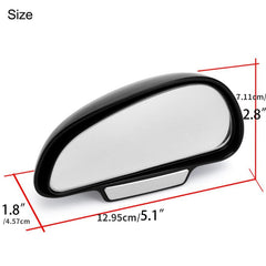 360 Degree Adjustable Car Rearview Mirror Wide Angle Side Rearview Mirror