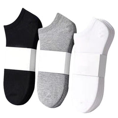 10 Pairs Moisture Wicking Short Socks - Keep Feet Dry All Day