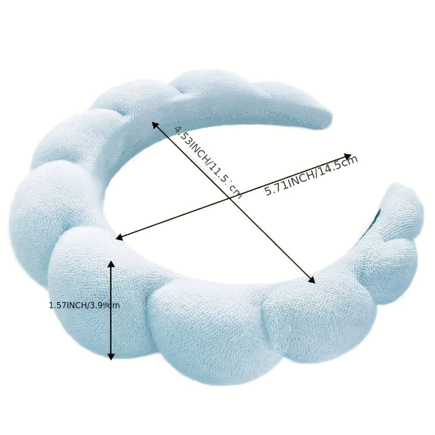 Sponge Headband Wash Face Spa Head Hoop Towel Hair Accessories