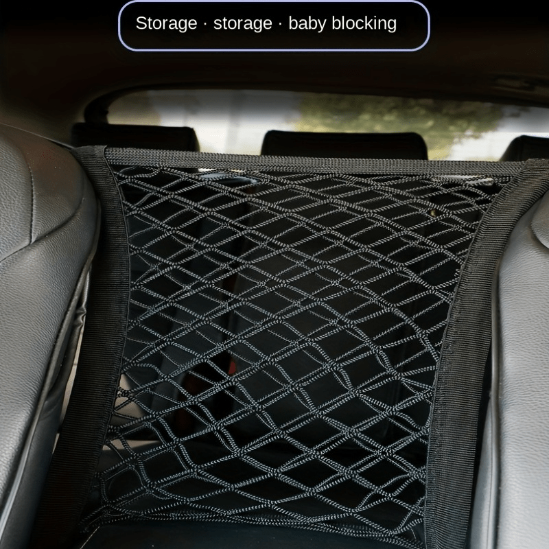 Car Net Pocket Seat Storage Stretch Net Pocket Car Storage Mesh Bag