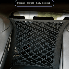 Car Net Pocket Seat Storage Stretch Net Pocket Car Storage Mesh Bag