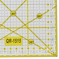 DIY Sewing Quilting Tool Square Quilting Ruler Cutting Ruler 15 X