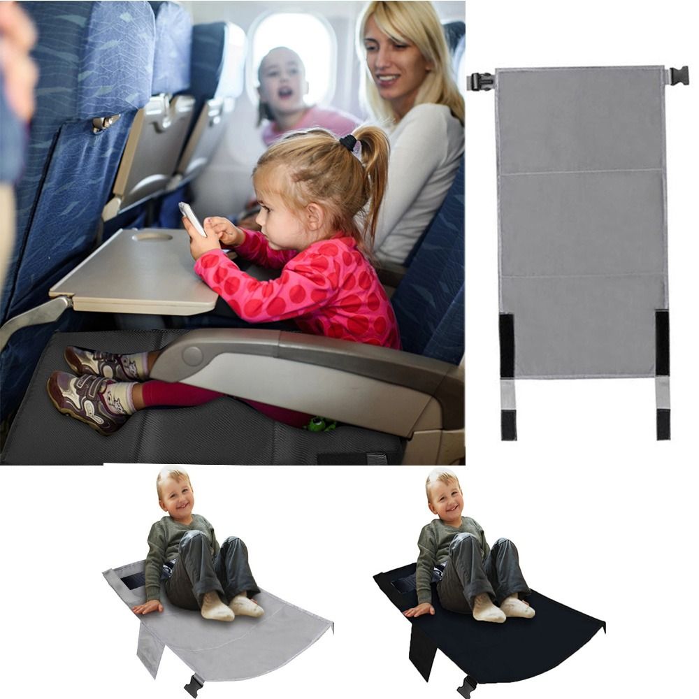 Kids Airplane Bed Hammock with Solid Pedals