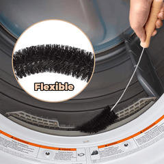 Dryer Vent Cleaner Kit - Flexible Vent Trap Cleaning Brush