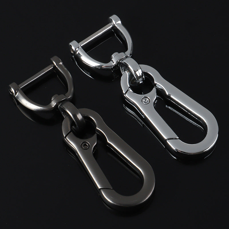 2pcs Metal Keychain Spring Key Chain DIY Carabiners Home Decor