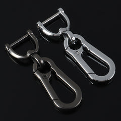 2pcs Metal Keychain Spring Key Chain DIY Carabiners Home Decor