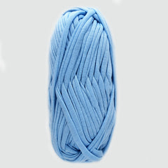 Polyester Crochet Knitting Tape Cloth Strip Yarn for Hand Knitting Cushion