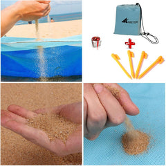 Waterproof Beach Mat 57 x 79 Sand Proof Fast Dry Easy Clean