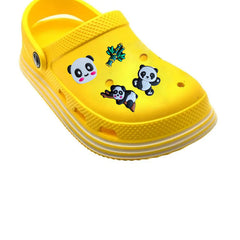 20pcs Panda Cartoon Shoe Charms for Children Boys Girls