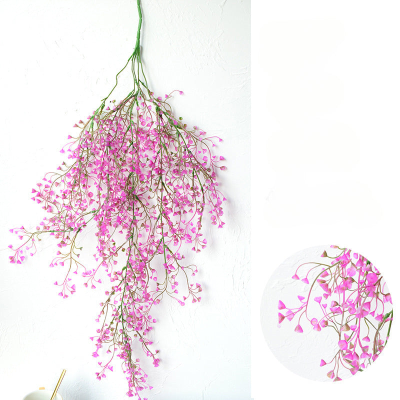 Golden Willow Decoration for Living Room Wall Indoor Green Plant
