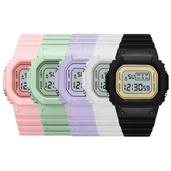 Transparent Square Digital Sports Watch