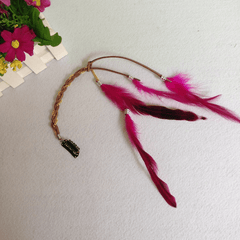 Faux Feather Clip Boho Hair Accessories for Women