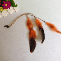 Faux Feather Clip Boho Hair Accessories for Women
