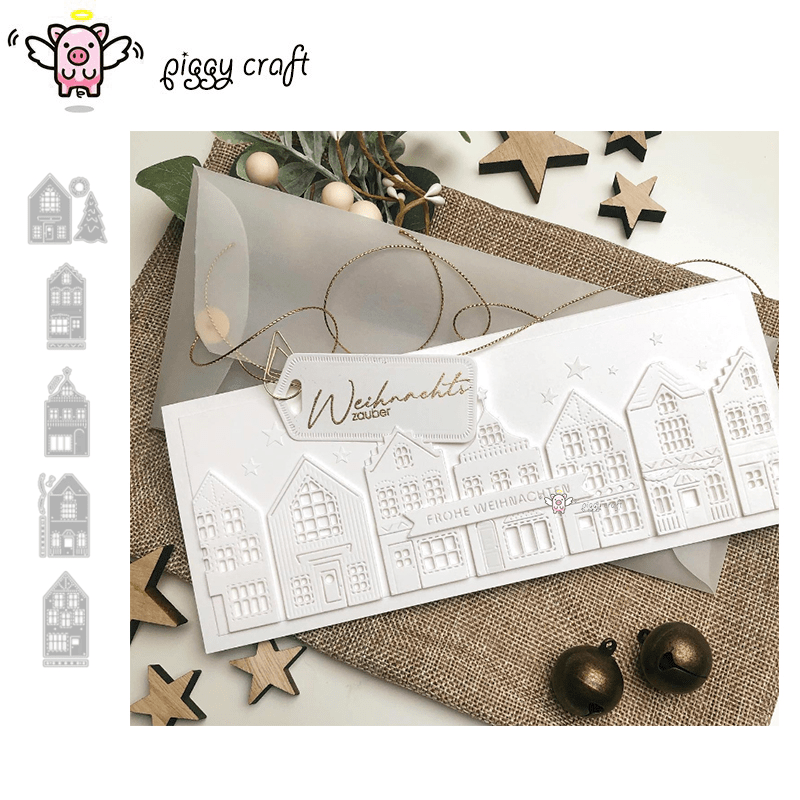 Piggy Craft Metal Cutting Dies for Scrapbook Paper Craft