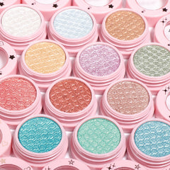 12-Color Potato Mud Eyeshadow Cream Natural Matte Metallic Texture