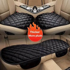 3pcs Car Seat Cushion with Storage Pouch Memory Silk Cotton