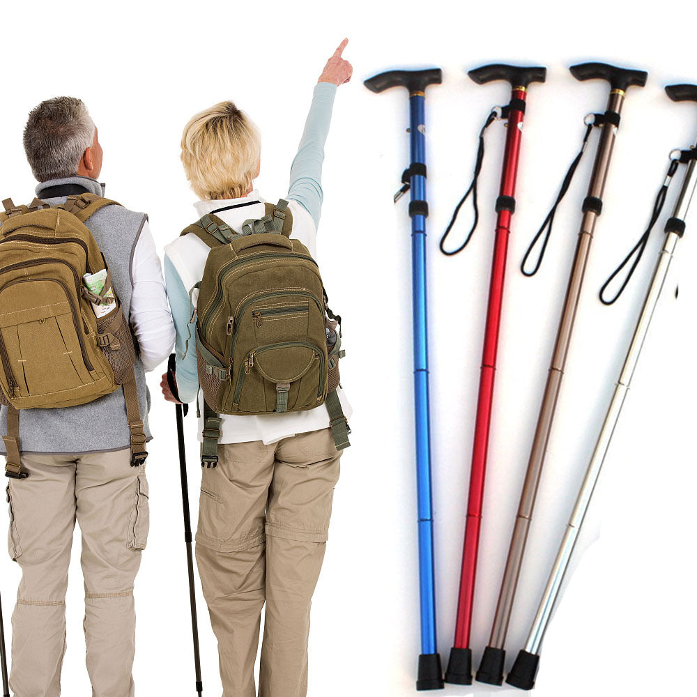 Portable Folding Trekking Poles for Outdoor Hiking