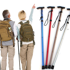 Portable Folding Trekking Poles for Outdoor Hiking