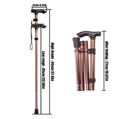 Portable Folding Trekking Poles for Outdoor Hiking