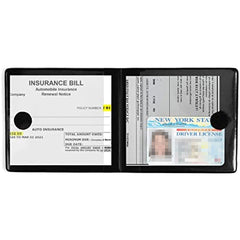 2PCS Car Document Holder & Insurance Card Organizer