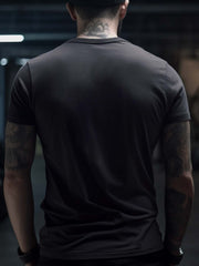 Men's Fish Graphic T shirt Casual Stretch Tee for Summer