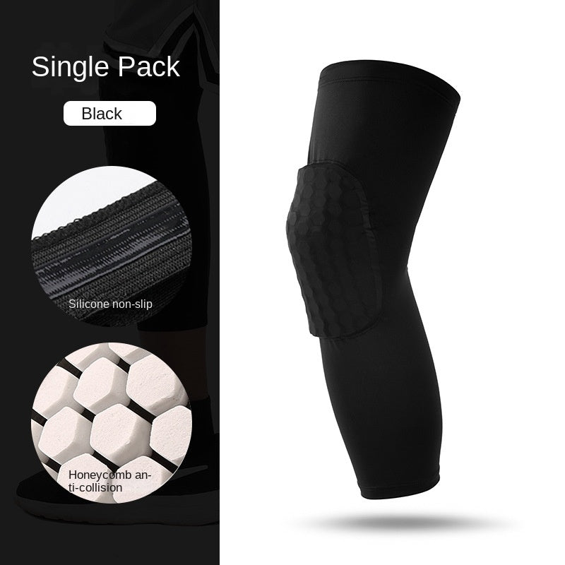 Honeycomb Knee Pad for Basketball Running Protection
