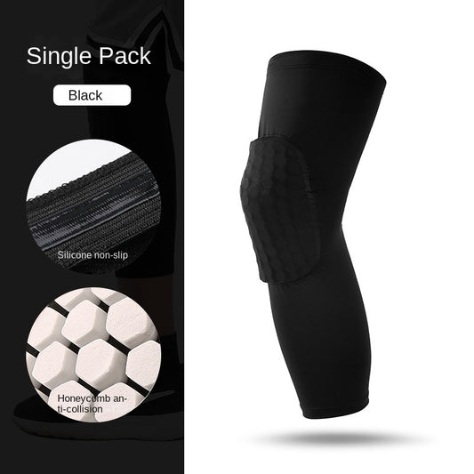 Honeycomb Knee Pad for Basketball Running Protection