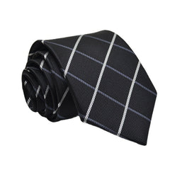 Plaid Necktie Groom Gentleman Ties Men's Wedding Party Formal Dress