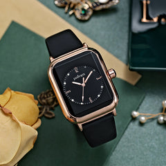Kids Quartz Watch Casual Alloy Wrist Watch Silicone Strap Gift
