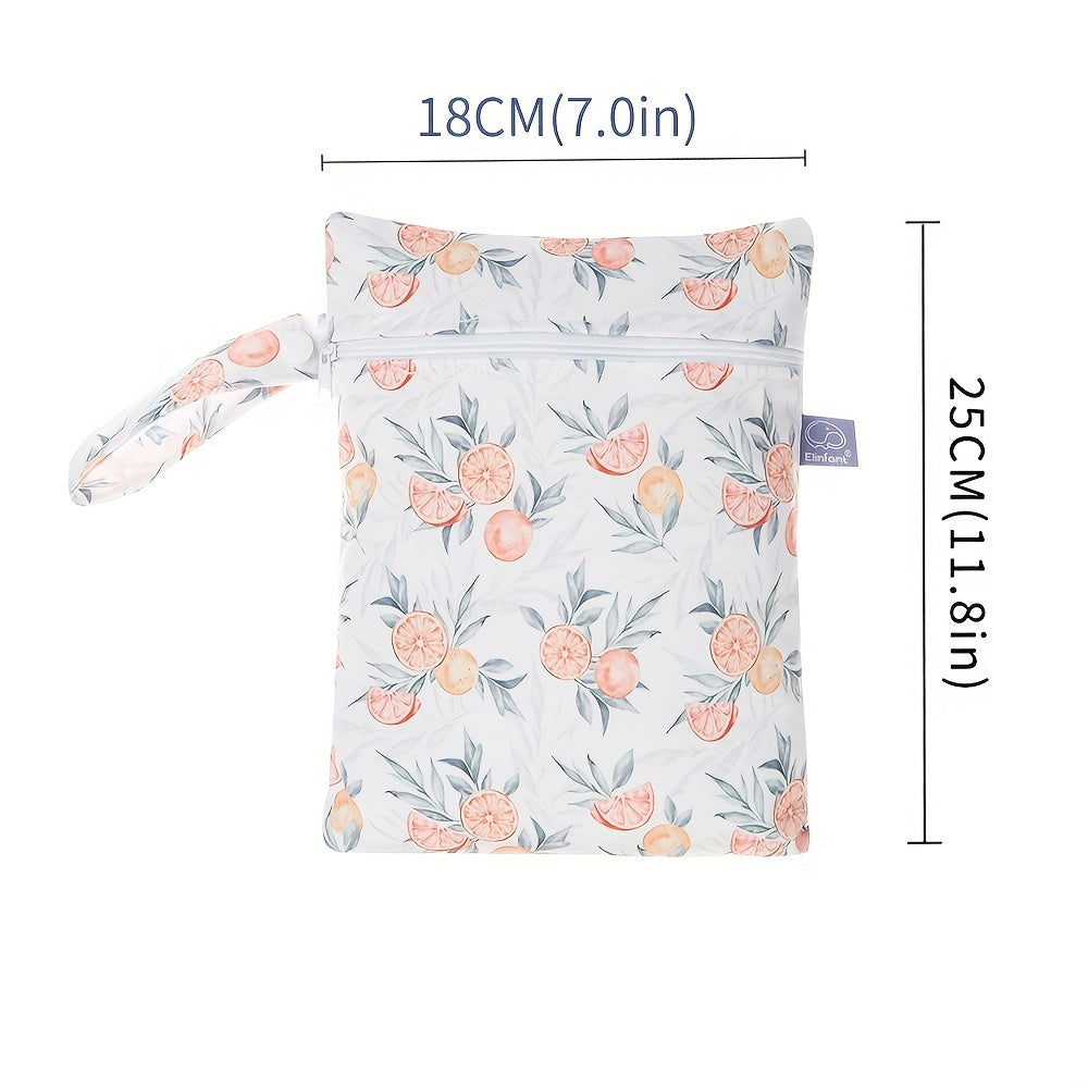 Elinfant 2pcs Set Waterproof Diaper Bag For Baby