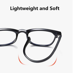 Light Blocking Glasses Mod Jelly Square Clear Lens Computer Glasses