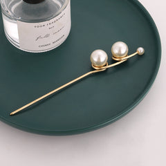 Faux Pearl Hairpin Metal Hairpin Hair Jewelry Girls Hair Accessories