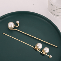 Faux Pearl Hairpin Metal Hairpin Hair Jewelry Girls Hair Accessories
