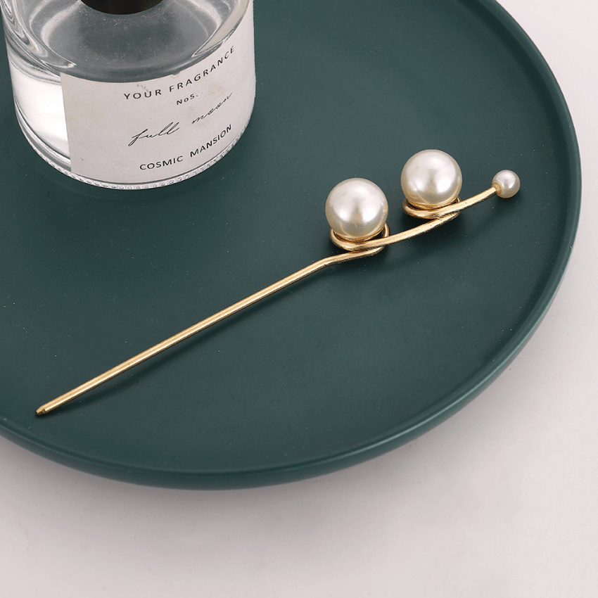 Faux Pearl Hairpin Metal Hairpin Hair Jewelry Girls Hair Accessories