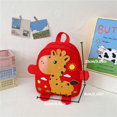 Children's Giraffe Backpack Kindergarten Kids School Bag Travel Backpack