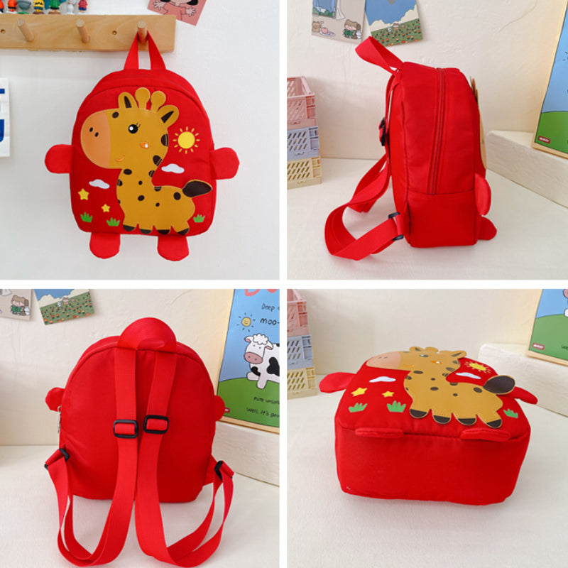 Children's Giraffe Backpack Kindergarten Kids School Bag Travel Backpack