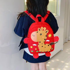 Children's Giraffe Backpack Kindergarten Kids School Bag Travel Backpack