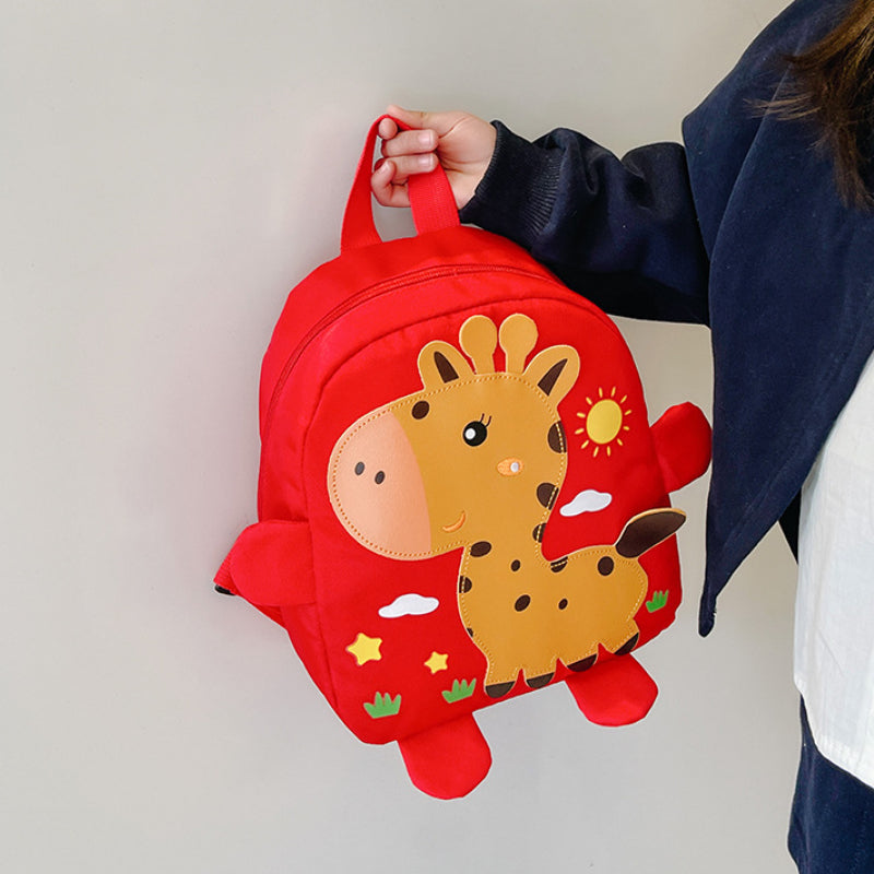 Children's Giraffe Backpack Kindergarten Kids School Bag Travel Backpack