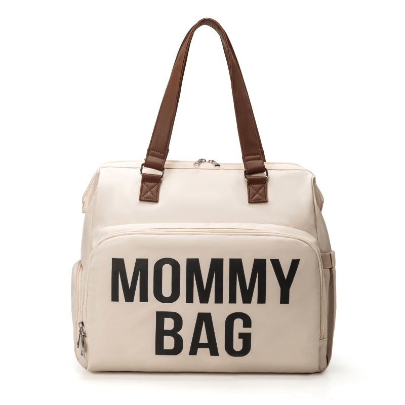 Large Capacity Mommy Bag Three-way Diagonal Span with Insulation Mat