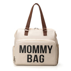 Large Capacity Mommy Bag Three-way Diagonal Span with Insulation Mat