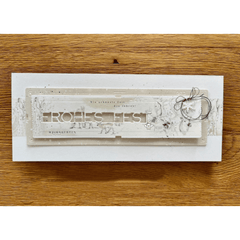 Metal Cutting Die Stencil Letter Background Frame for DIY Scrapbooking