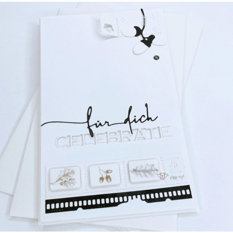 Metal Cutting Die Stencil Letter Background Frame for DIY Scrapbooking
