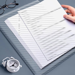 10pcs A4 Transparent Plastic Envelope File Bags for Office Data & Stationery