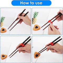 Chinese Chopsticks Clip Reusable Chopstick Helpers Novelty Flatware