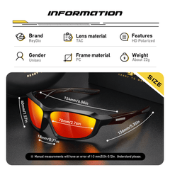 ReyDix Colorful Sunglasses for Men Women