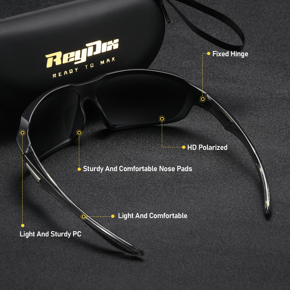 ReyDix Colorful Sunglasses for Men Women